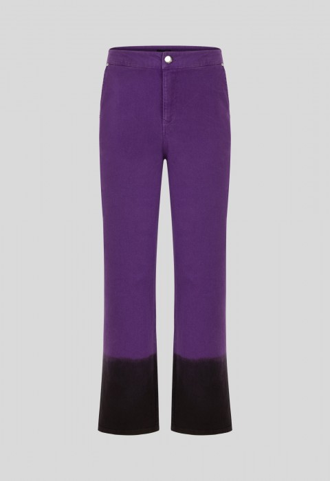 PURPLE MINER DENIM PANTS